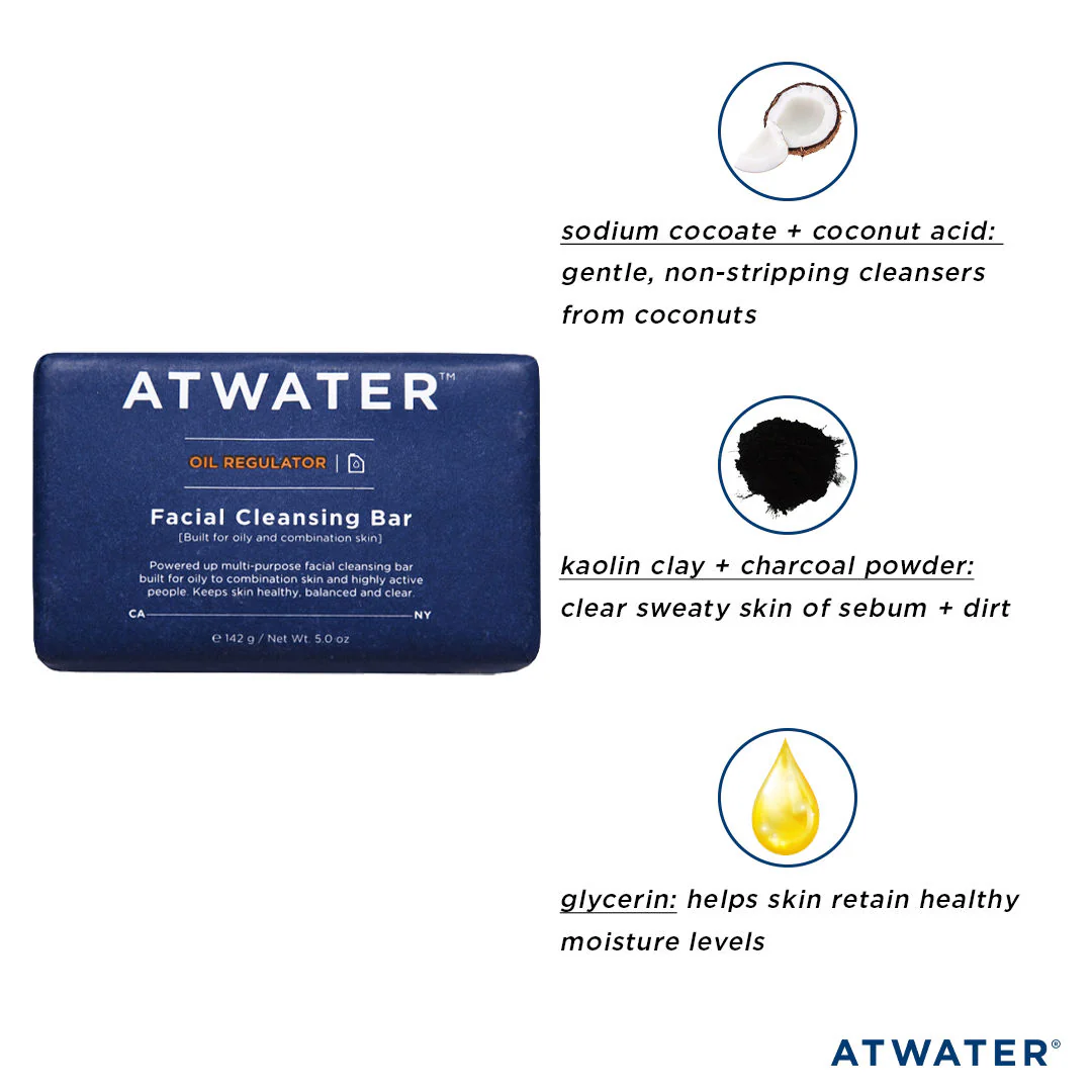 Oil Regulator Facial Cleansing Bar - Image 3