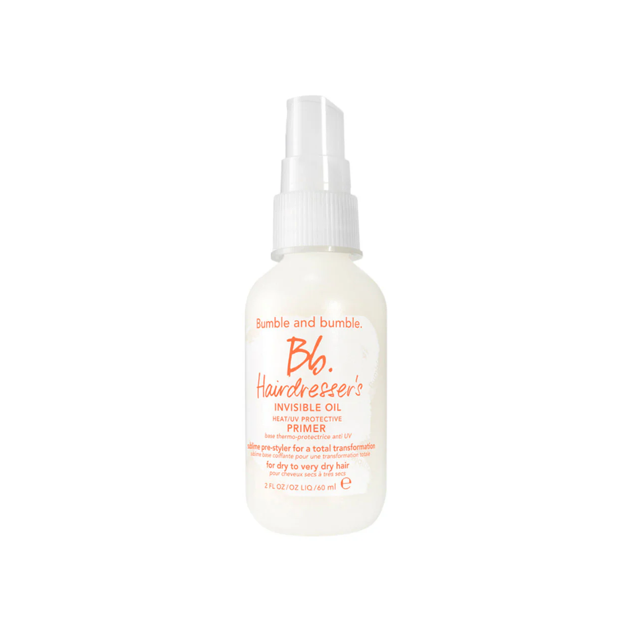Hairdresser's Invisible Oil Heat/UV Protective Hair Primer Leave-In Conditioner - Image 3