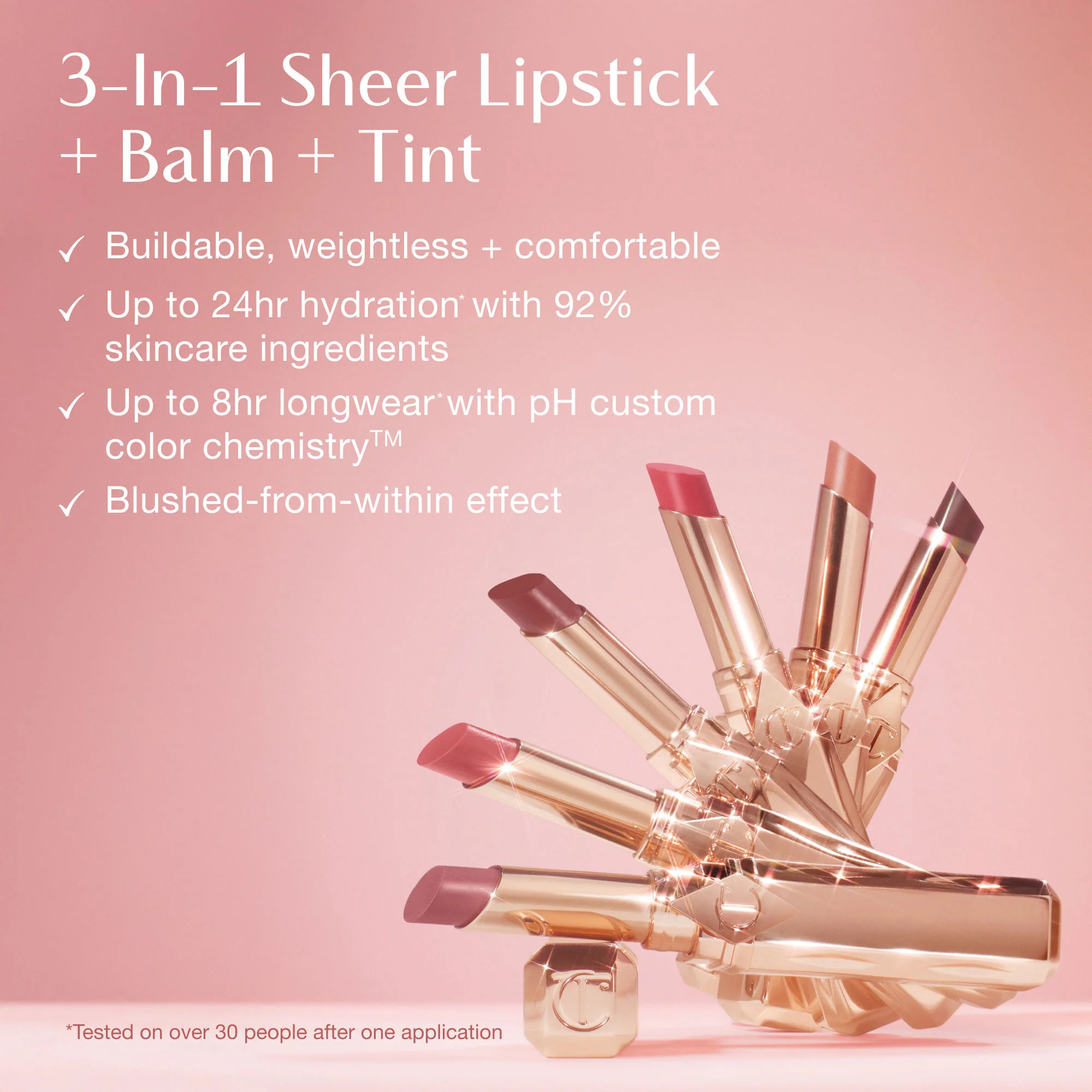 Pillow Talk Long Lasting Blush Balm Sheer Lip Tint - Image 19