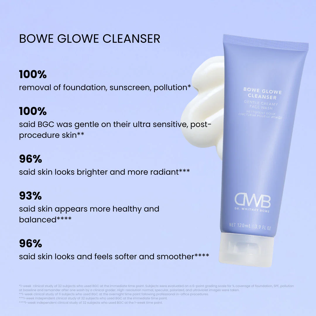 Bowe Glowe Cleanser Gentle Creamy Face Wash - Image 6