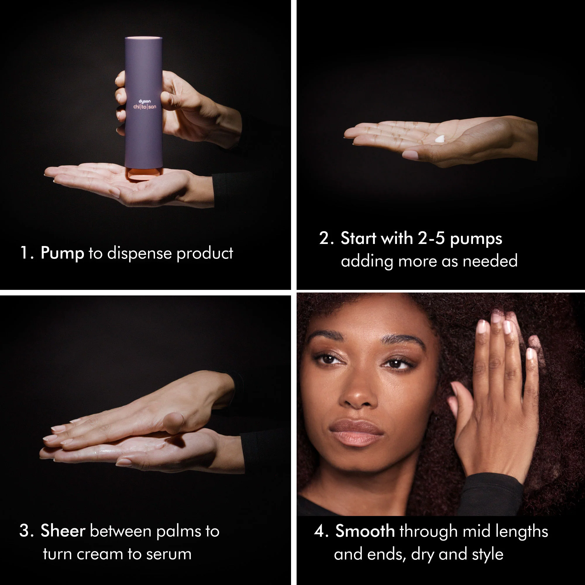 Chitosan Pre-Style Cream Curly to Coily Light Conditioning - Image 10