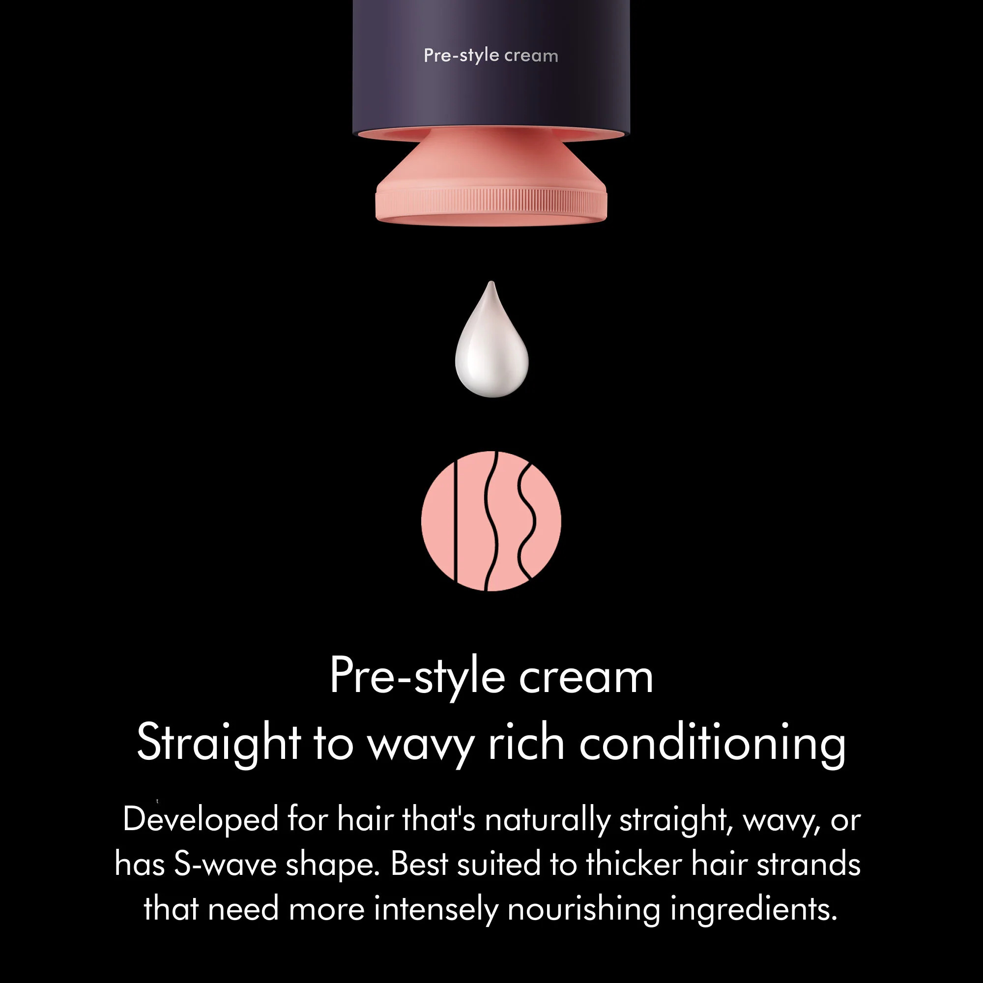 Chitosan Pre-Style Cream Straight to Wavy Rich Conditioning - Image 4