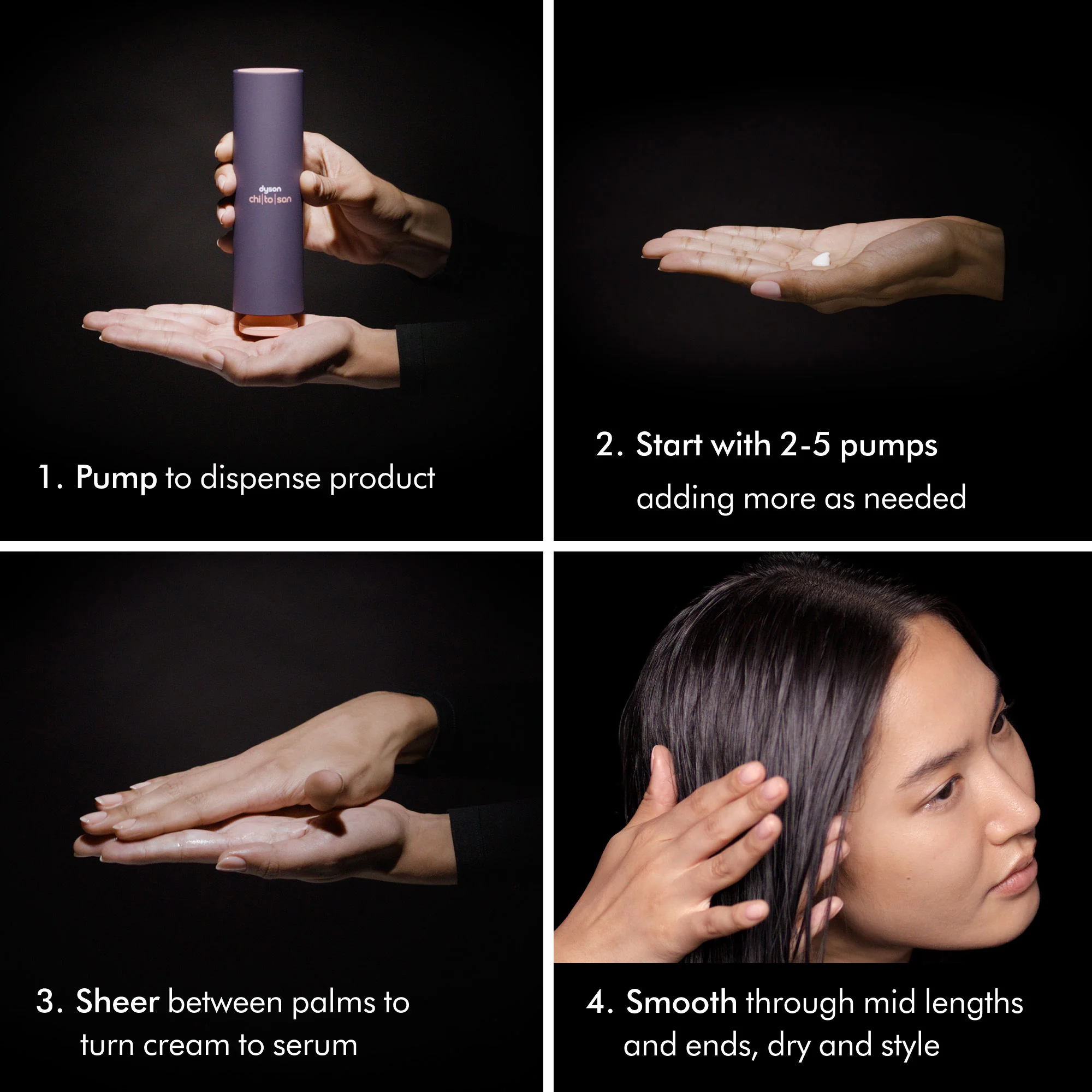 Chitosan Pre-Style Cream Straight to Wavy Rich Conditioning - Image 9