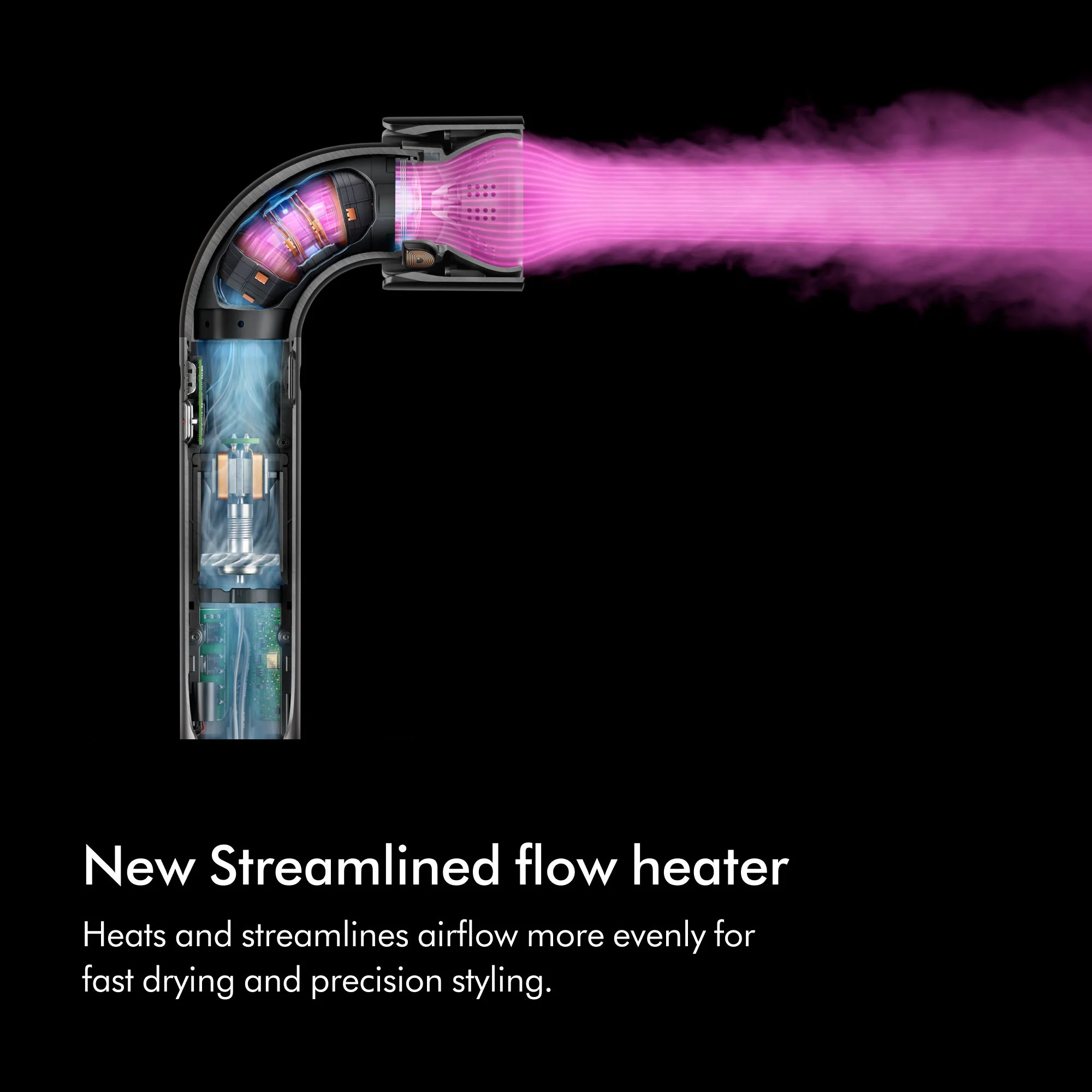 Supersonic r Hair Dryer in Ceramic Pink - Image 7