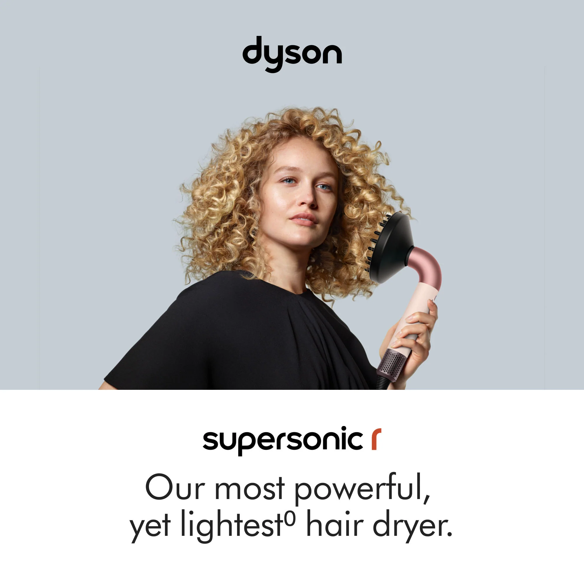 Supersonic r Hair Dryer in Ceramic Pink - Image 8