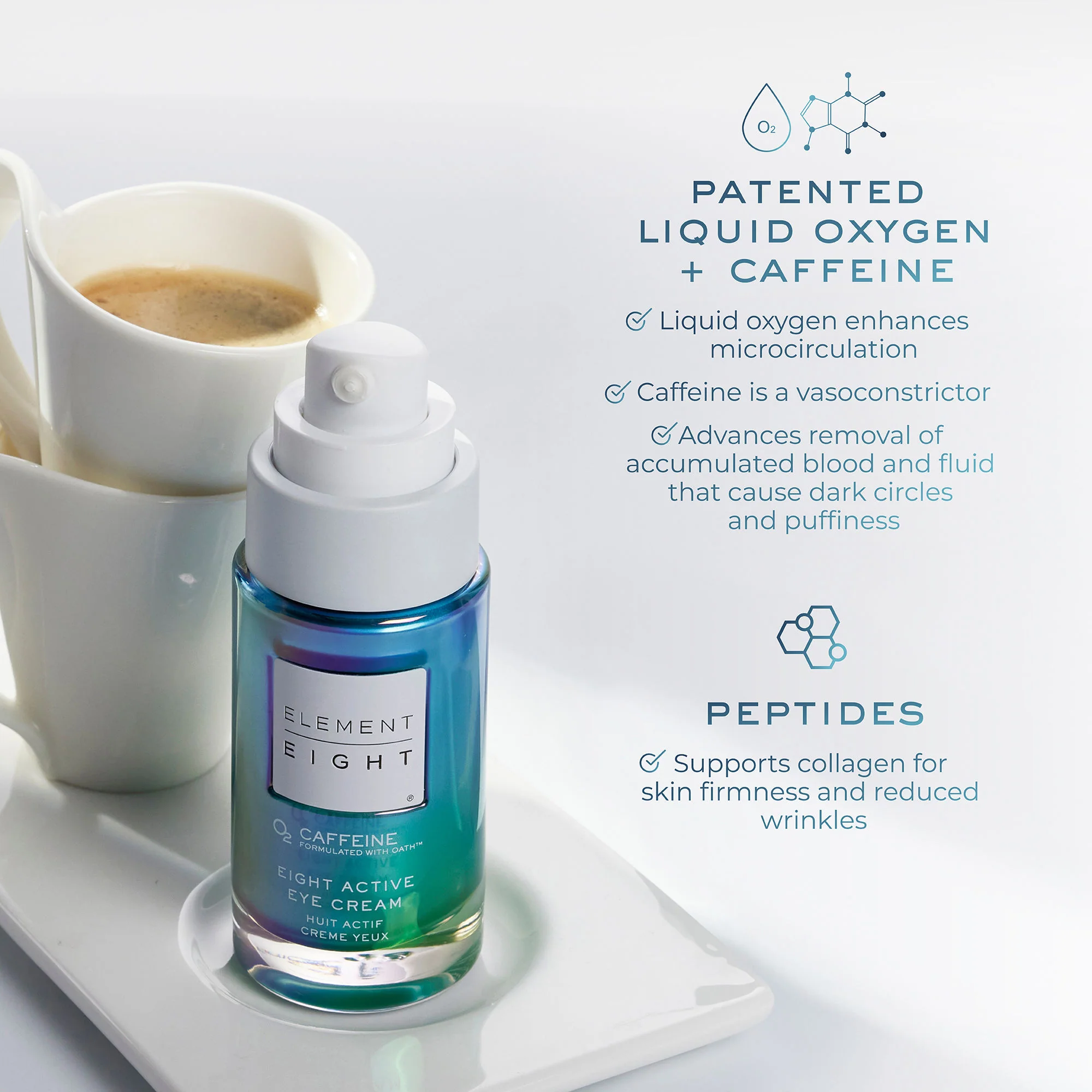 O2 Caffeine Eight Active Multitasking Eye Cream - Image 6