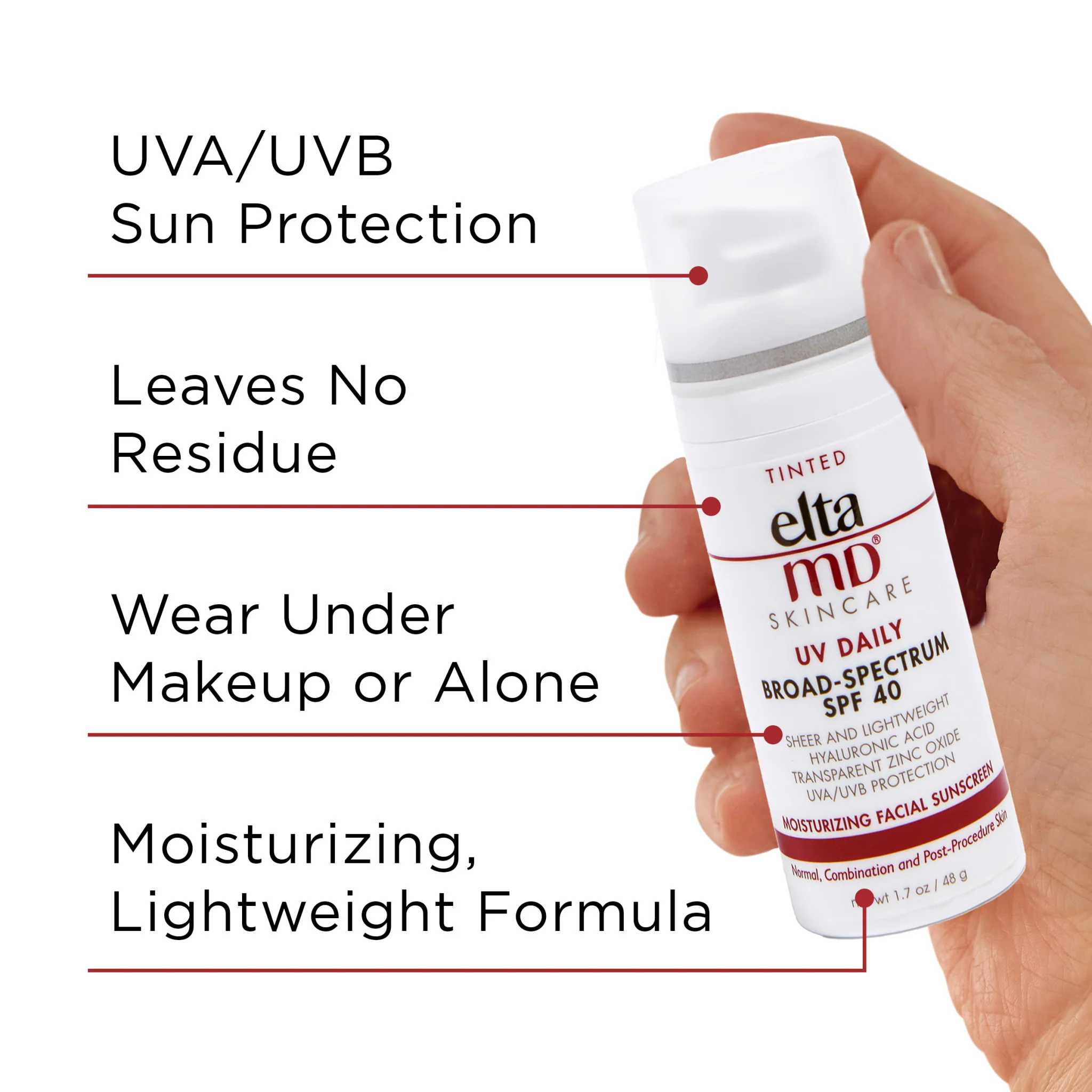 UV Daily Tinted Broad-Spectrum Facial Sunscreen SPF 40 - Image 13