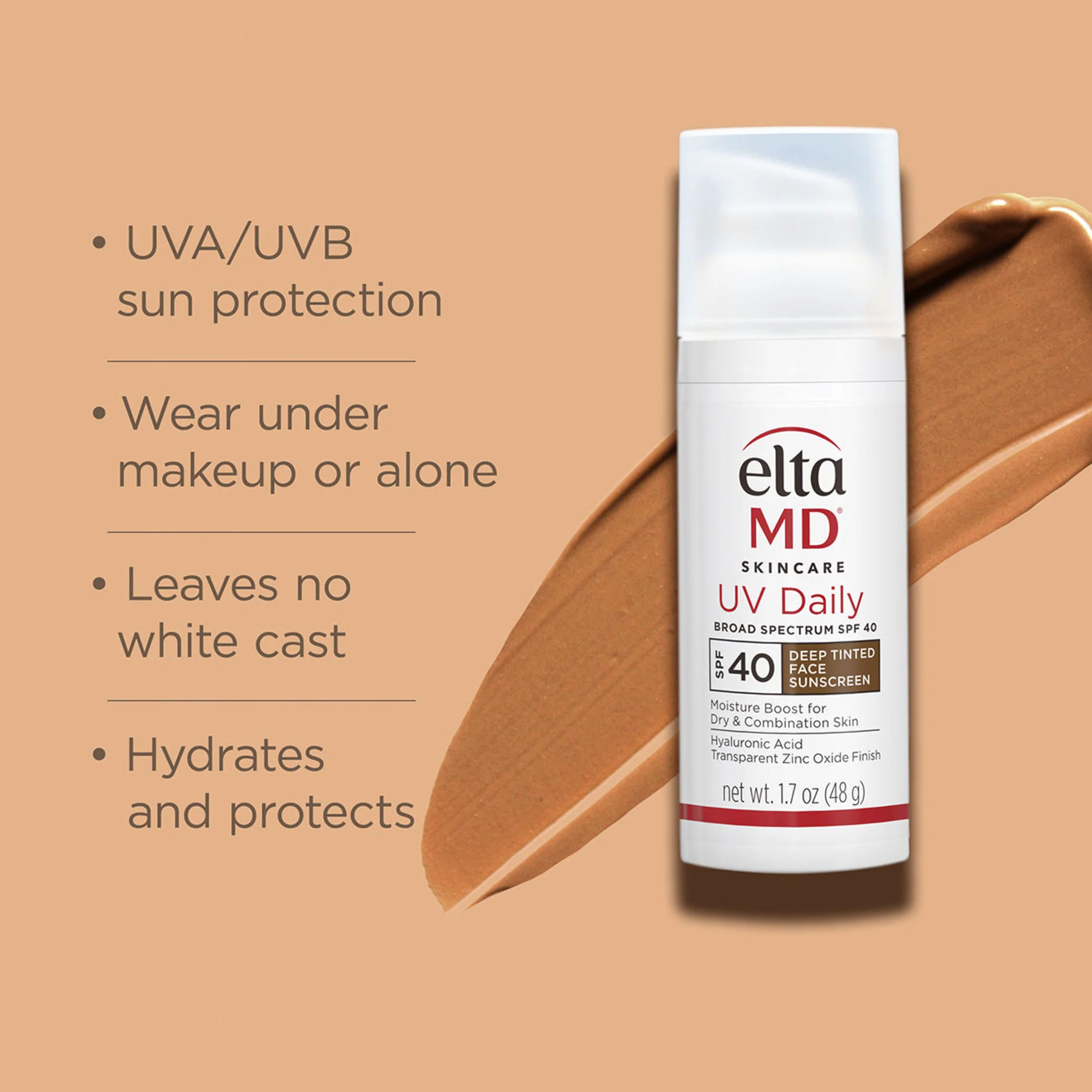 UV Daily Tinted Broad-Spectrum Facial Sunscreen SPF 40 - Image 3