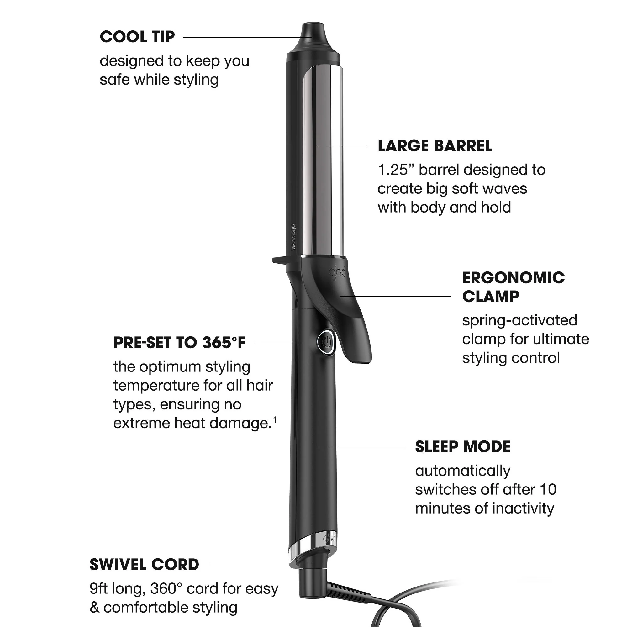 Soft Curl 1.25" Curling Iron - Image 5