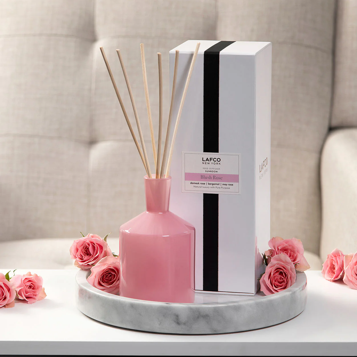 Blush Rose Reed Diffuser - Image 9