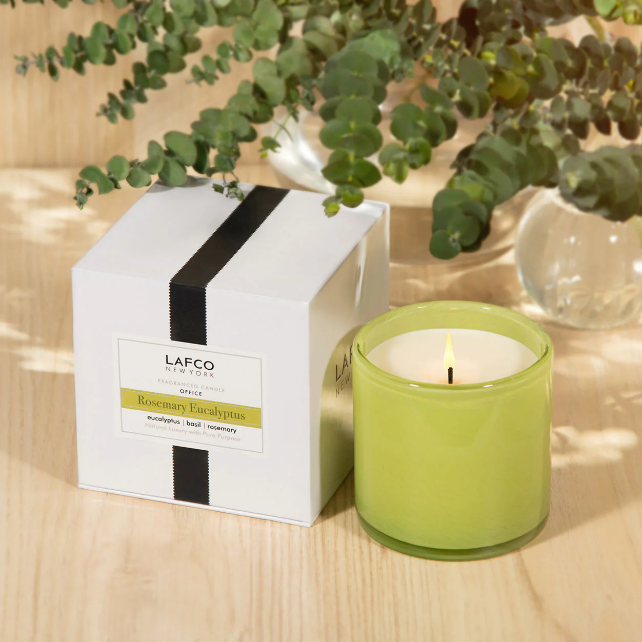 Rosemary Eucalyptus Candle - Image 7