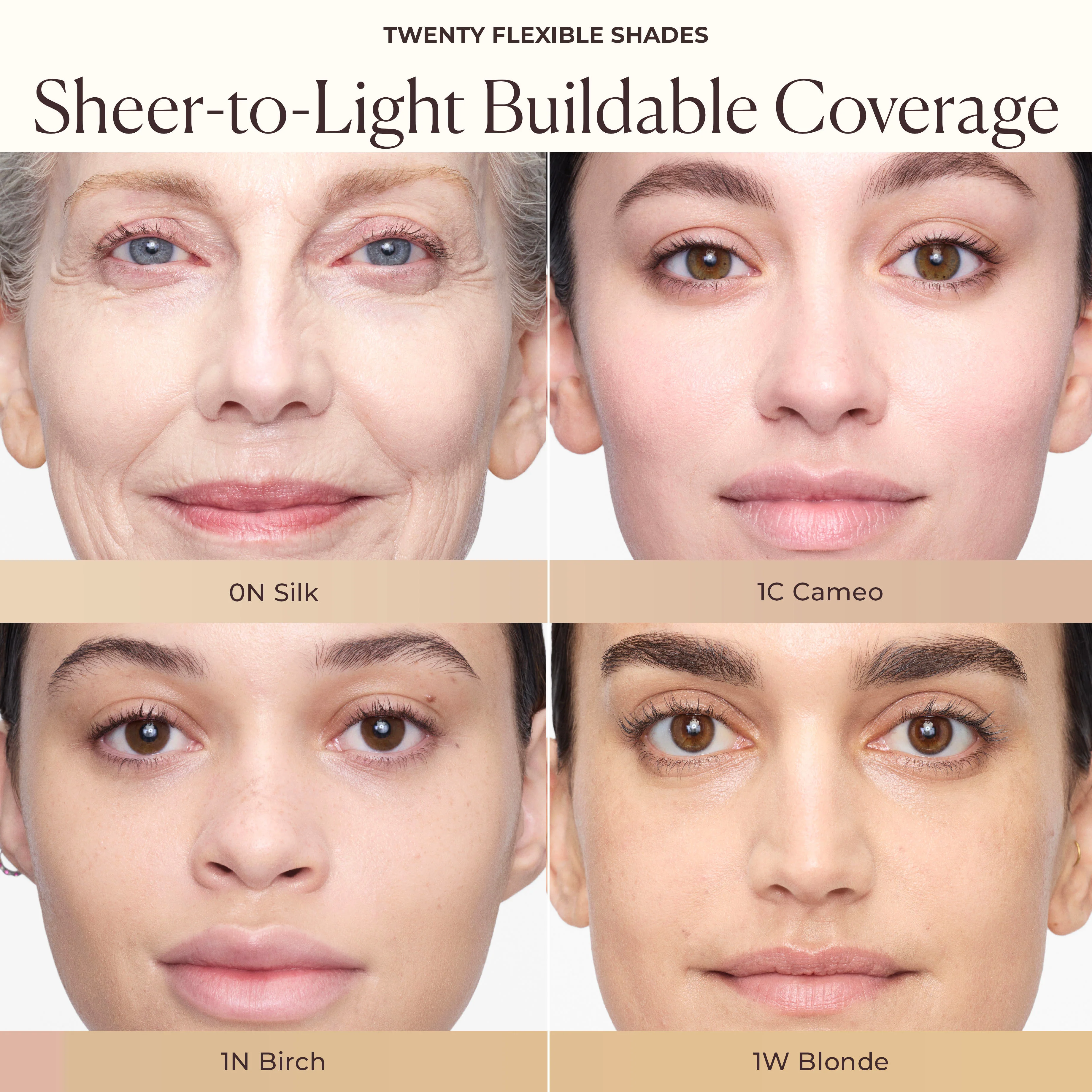 Long-Wear Tinted Moisturizer Natural Dewy SPF 30 with Hyaluronic Acid - Image 10