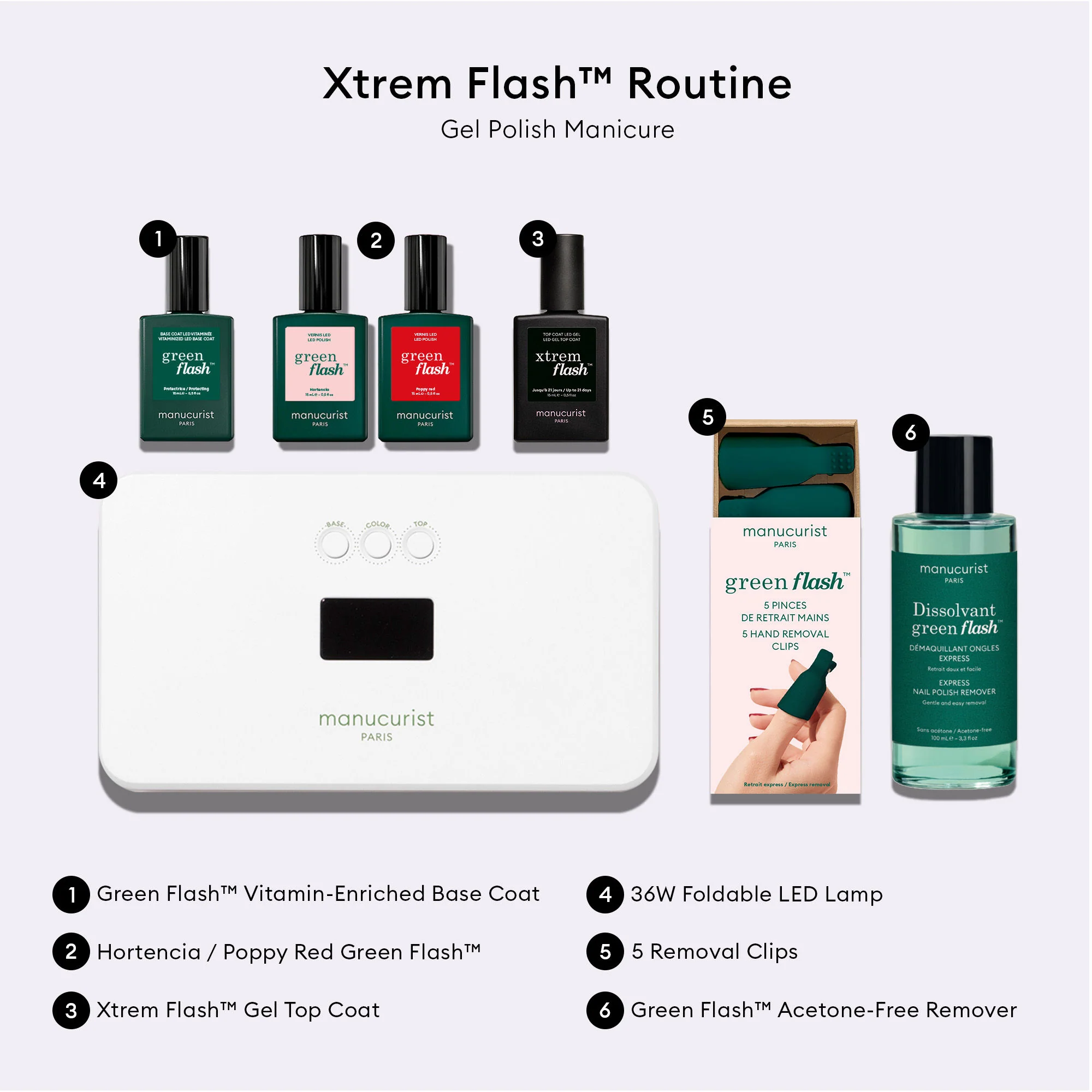 Xtrem Flash Long-Lasting Gel Polish Routine Kit - Image 5