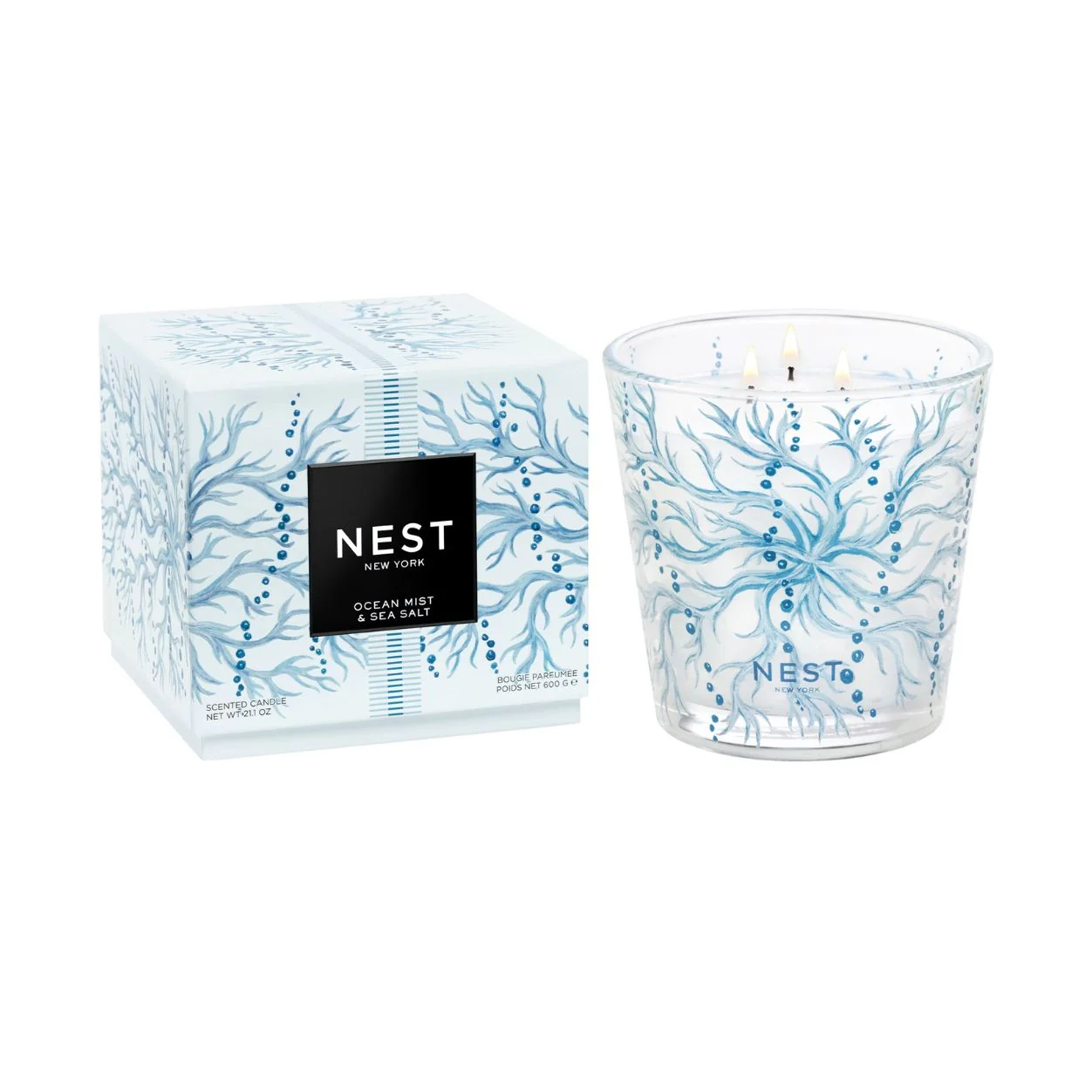 Ocean Mist & Sea Salt Decorative Candle - Image 5