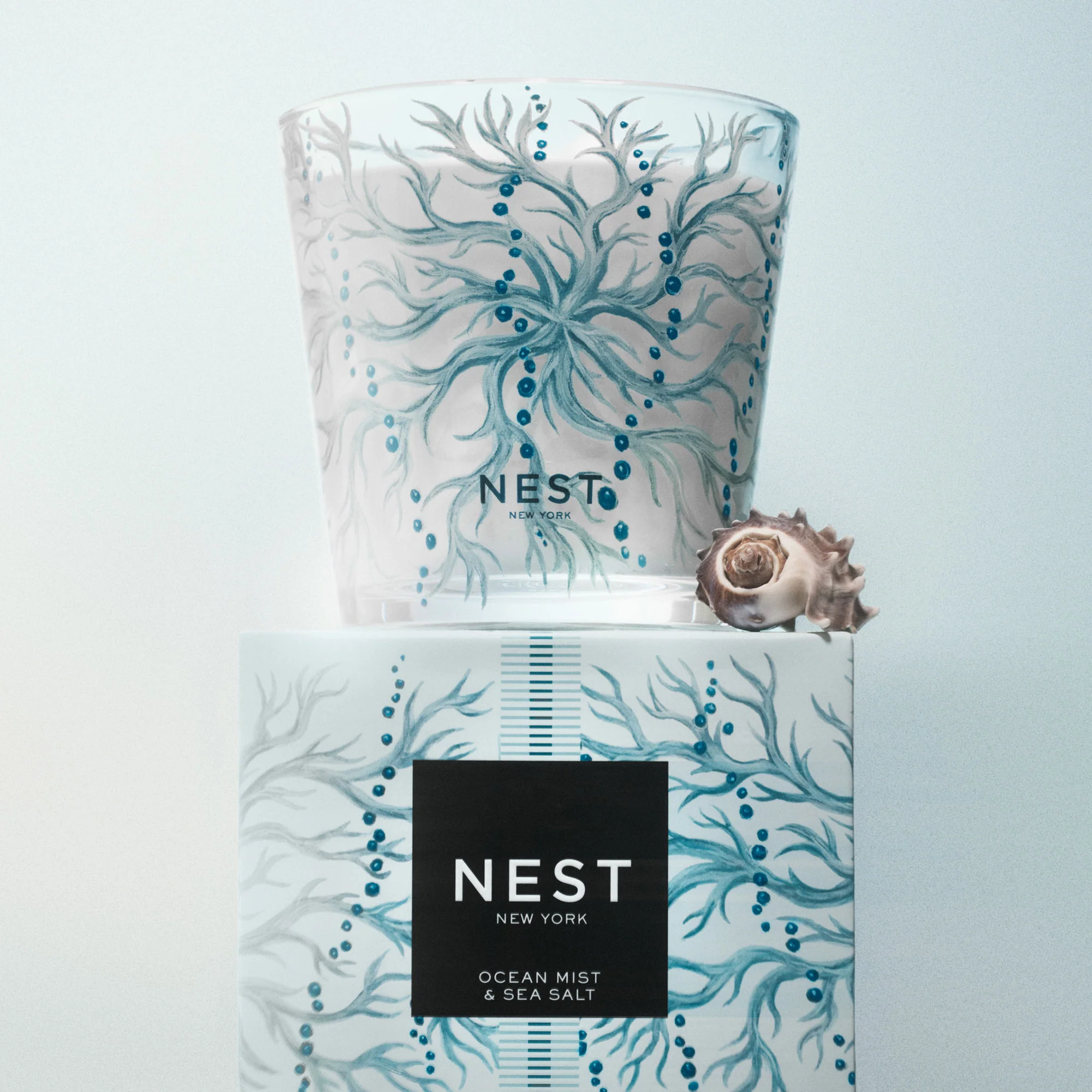Ocean Mist & Sea Salt Decorative Candle - Image 7