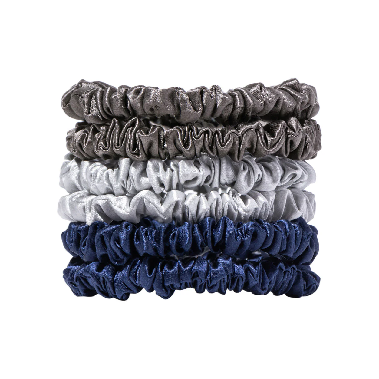 Pure Silk Skinny Scrunchies - Image 2