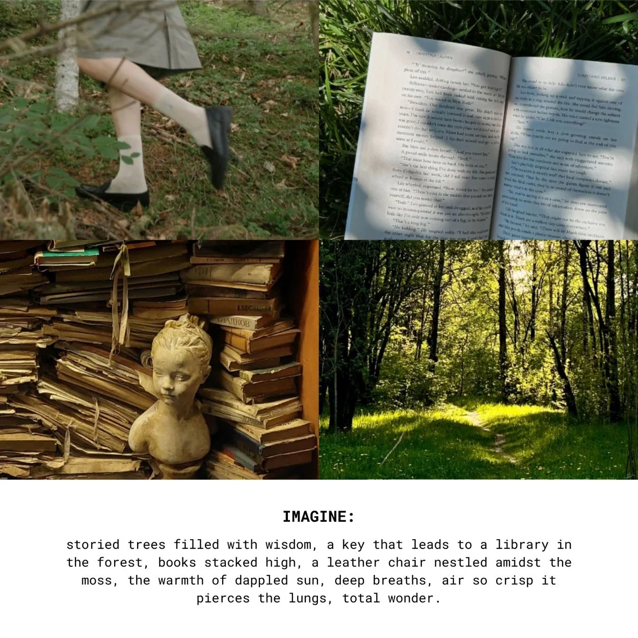 Library in a Forest Candle - Image 3