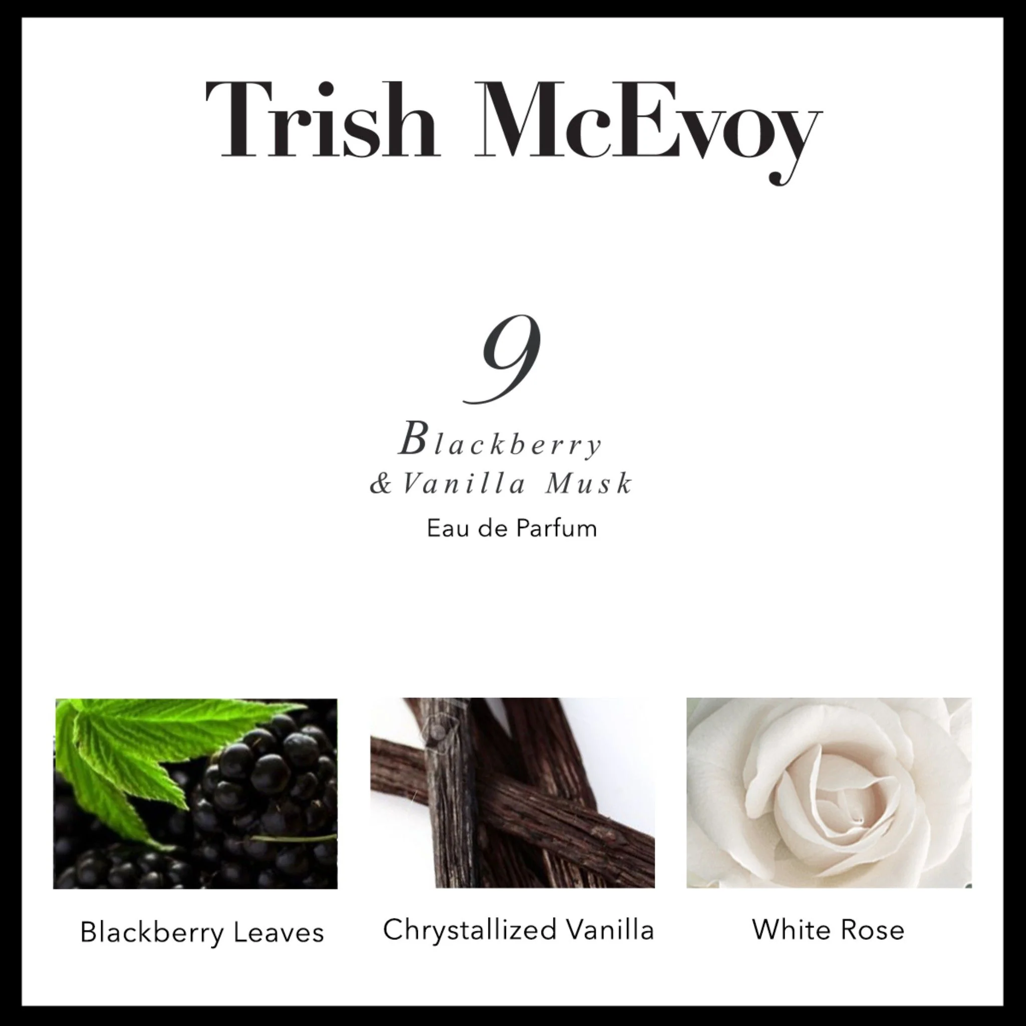 No. 9 Blackberry And Vanilla Musk Eau De Parfum - Image 2